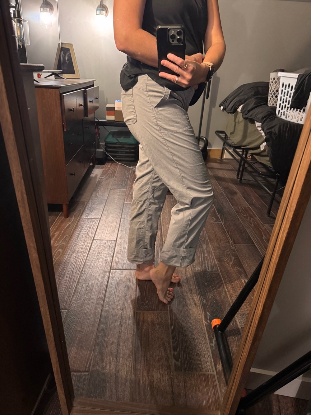 Title Nine Women’s Light Gray Pants